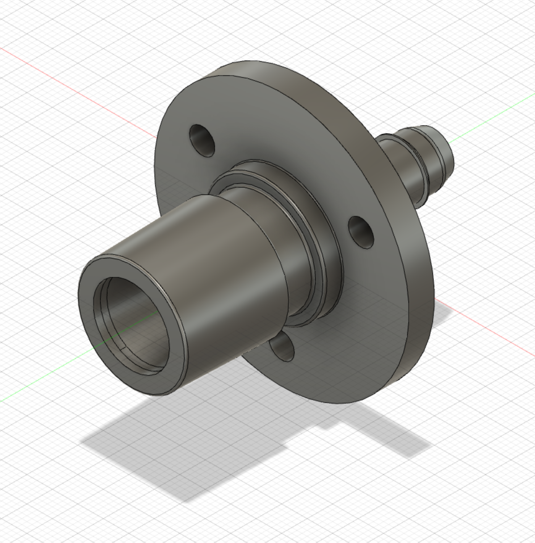 Pneumatic Connector No pressure Render