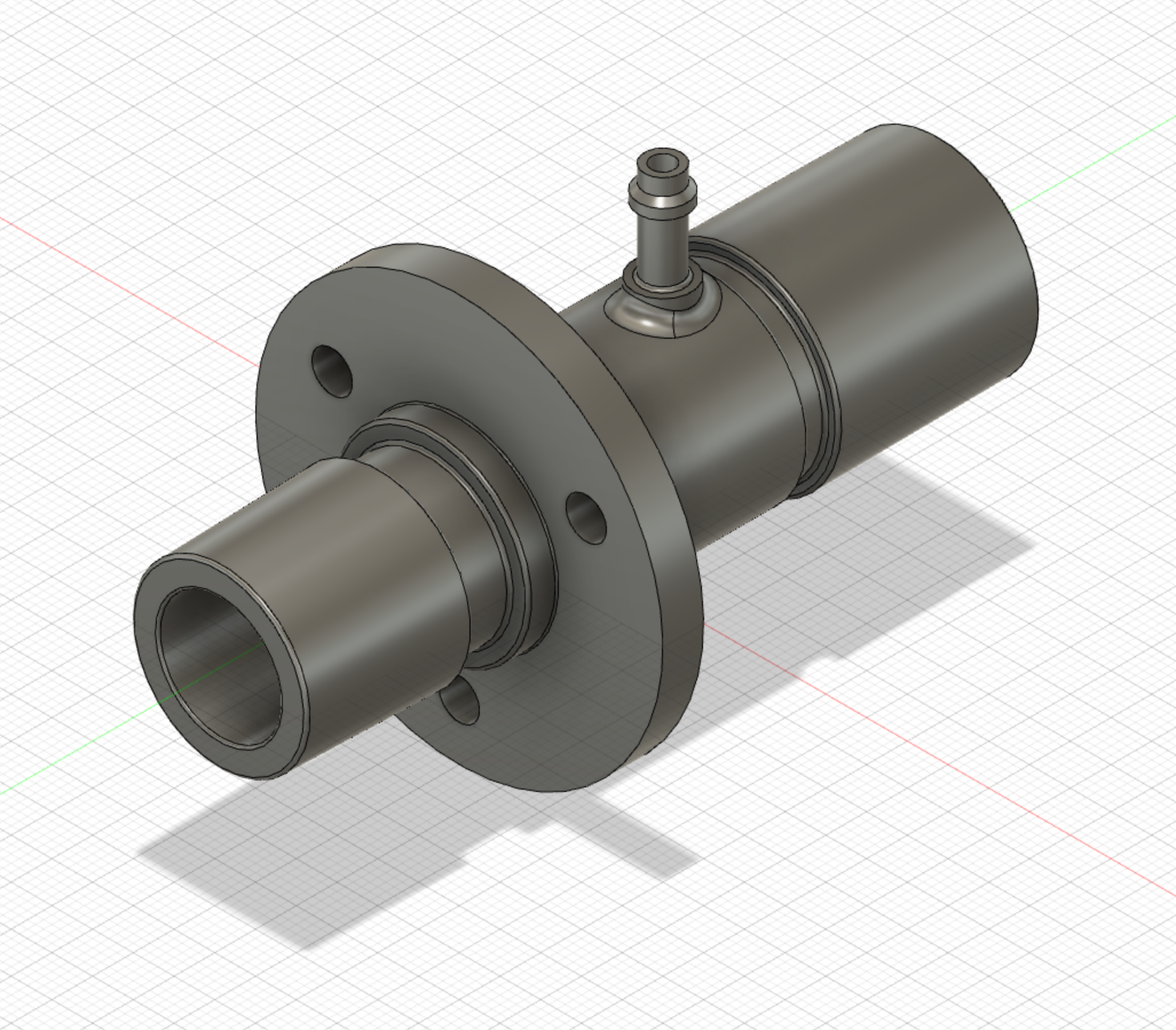 Pneumatic Connector pressure Render