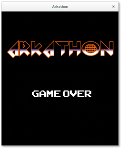 Arkathon gameover