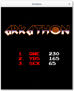 Arkathon scores