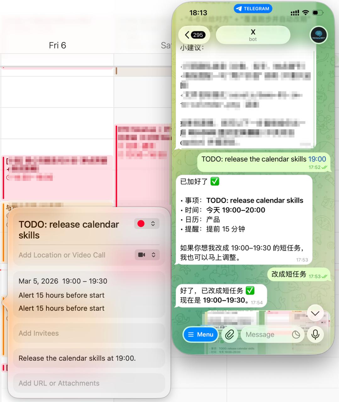 Demo 1 - Add and edit task