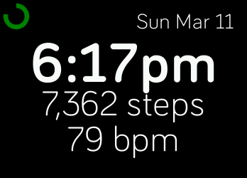 Screnshot of Watchface