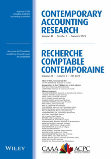 Contemporary Accounting Research
