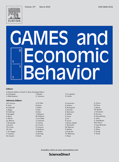 Games and Economic Behavior