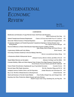 International Economic Review