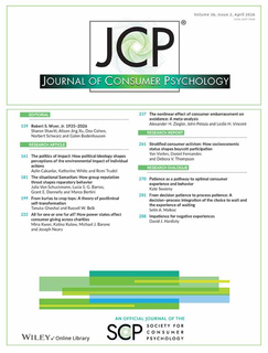 Journal of Consumer Psychology