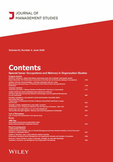 Journal of Management Studies