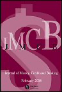 Journal of Money, Credit and Banking