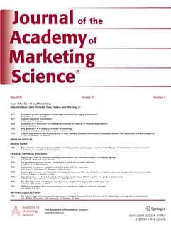 Journal of the Academy of Marketing Science