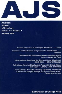 American Journal of Sociology