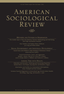 American Sociological Review