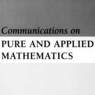 Communications on Pure and Applied Mathematics