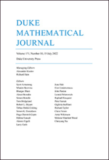 Duke Mathematical Journal