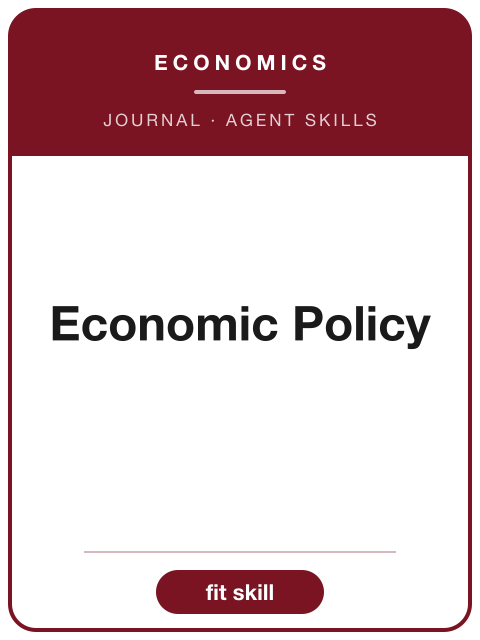 《Economic Policy》