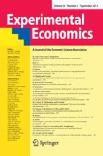《Experimental Economics》