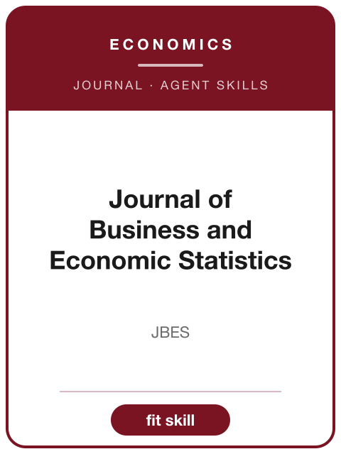Journal of Business & Economic Statistics
