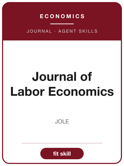 Journal of Labor Economics