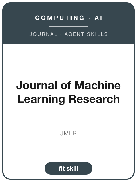 《Journal of Machine Learning Research》