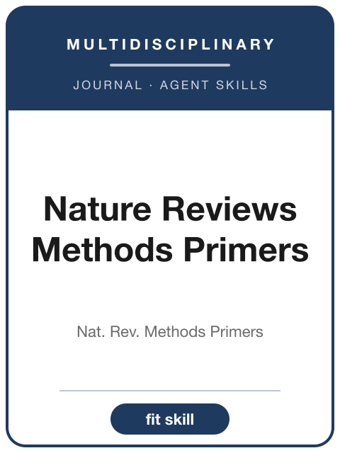 Nature Reviews Methods Primers