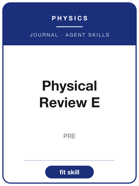 Physical Review E