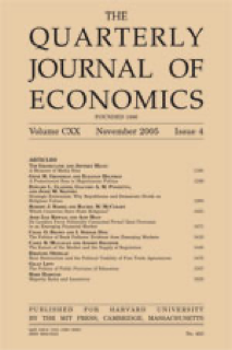 Quarterly Journal of Economics