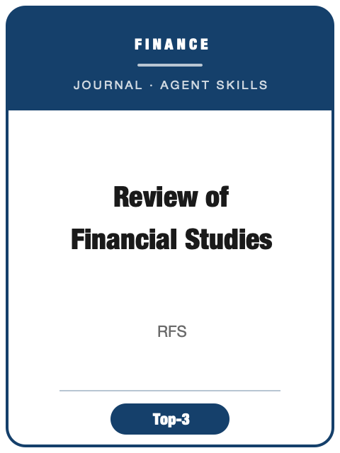 Review of Financial Studies