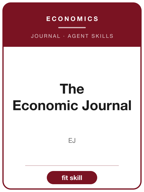 《The Economic Journal》