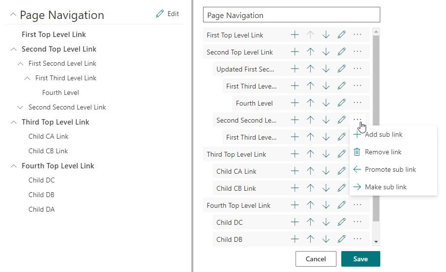 Page Navigation Overview Screenshot