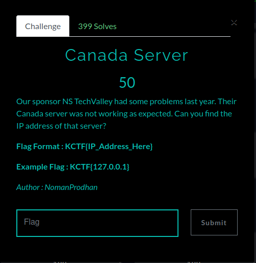 Canada Server