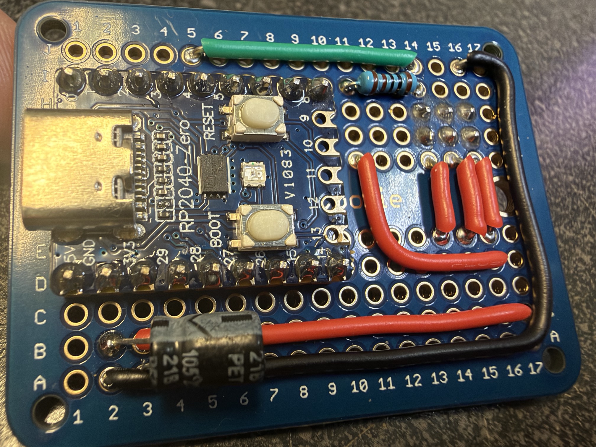 programmer SAO board