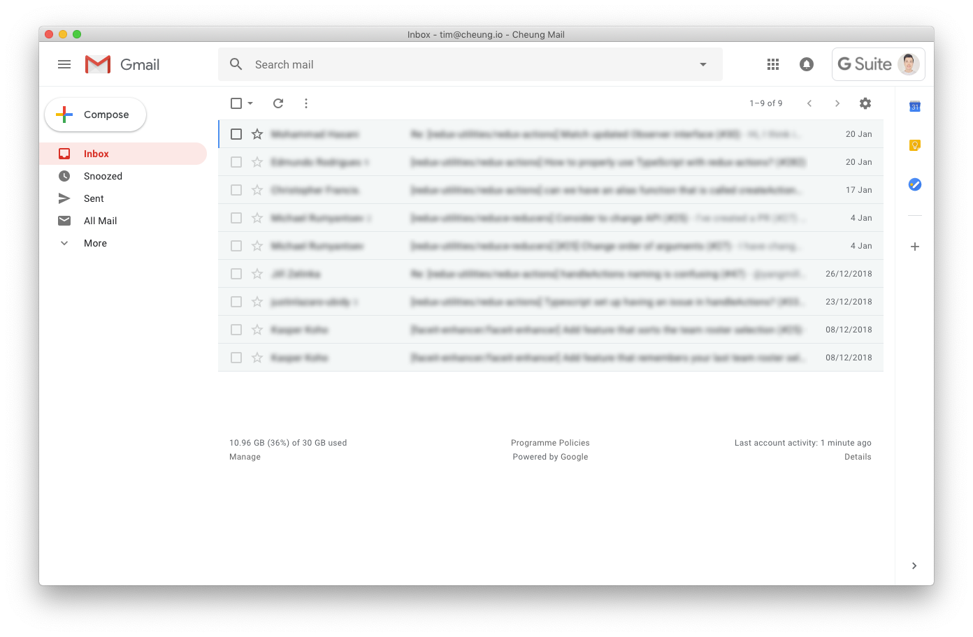 Gmail Desktop Screenshot