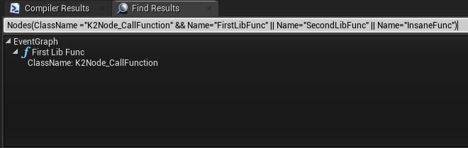 Blueprint Function Library Search
