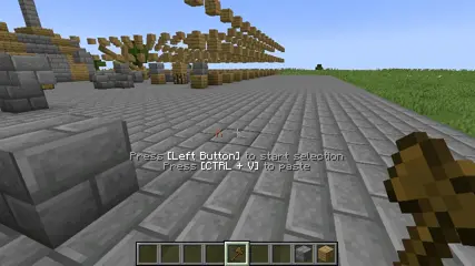 GIF showing off creating multiple copies of a structure