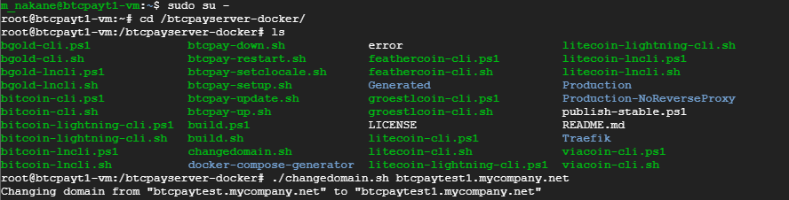 How to change domain name and setup ssl certificate