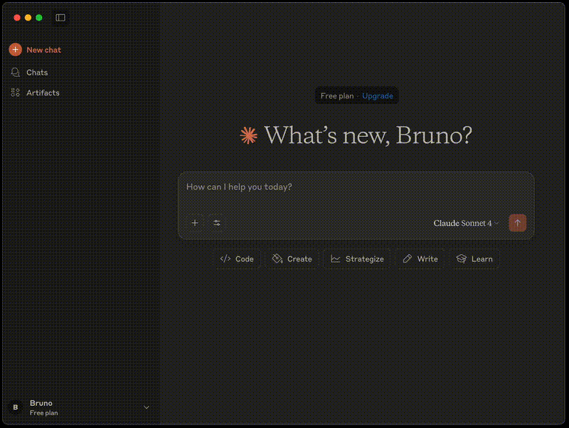 Claude Desktop Demo