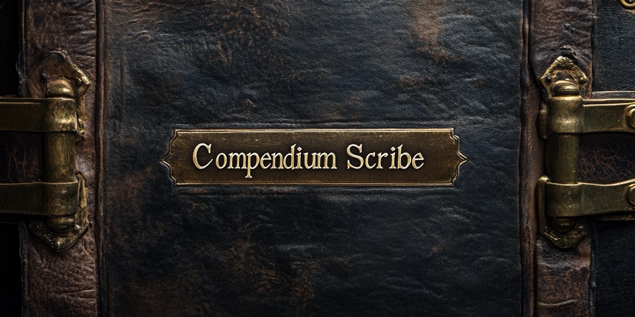 Compendium Scribe banner