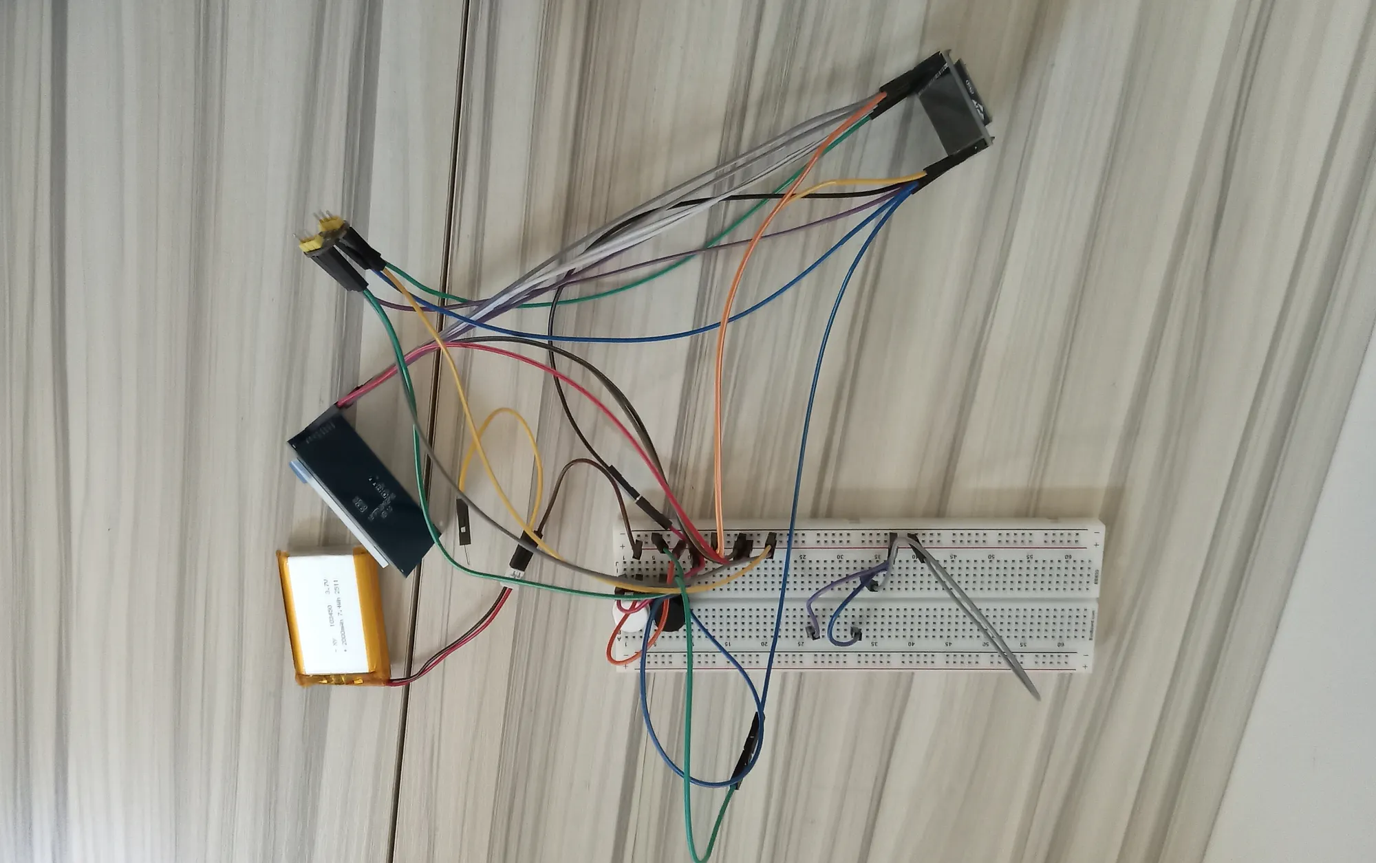 Flappy-Bird on a-ESP32-Microcontroller