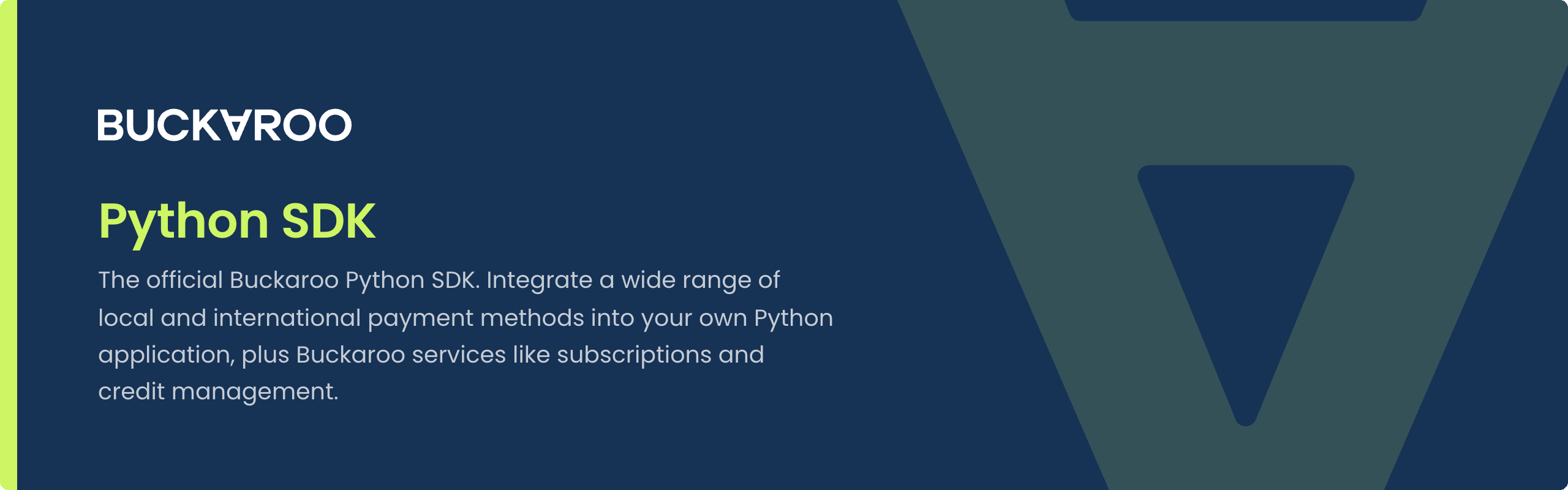 Buckaroo — Python SDK