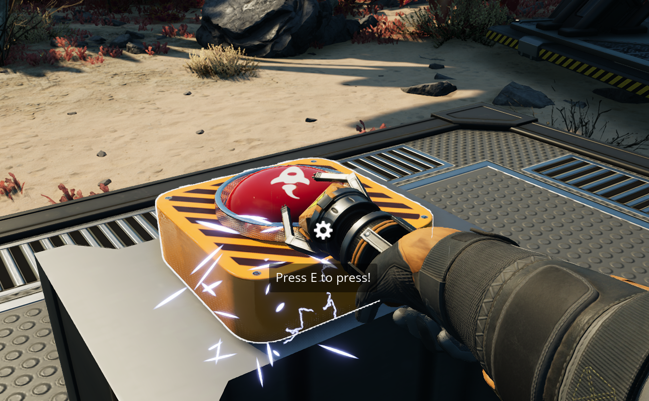 Button damage