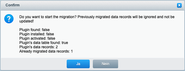 Migration start