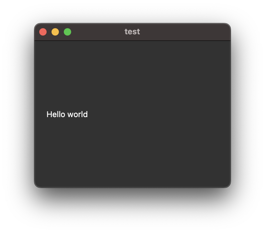 Hello World