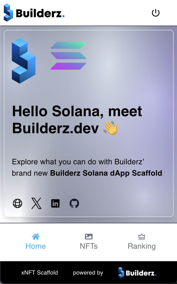 Builderz Scaffold Mobile