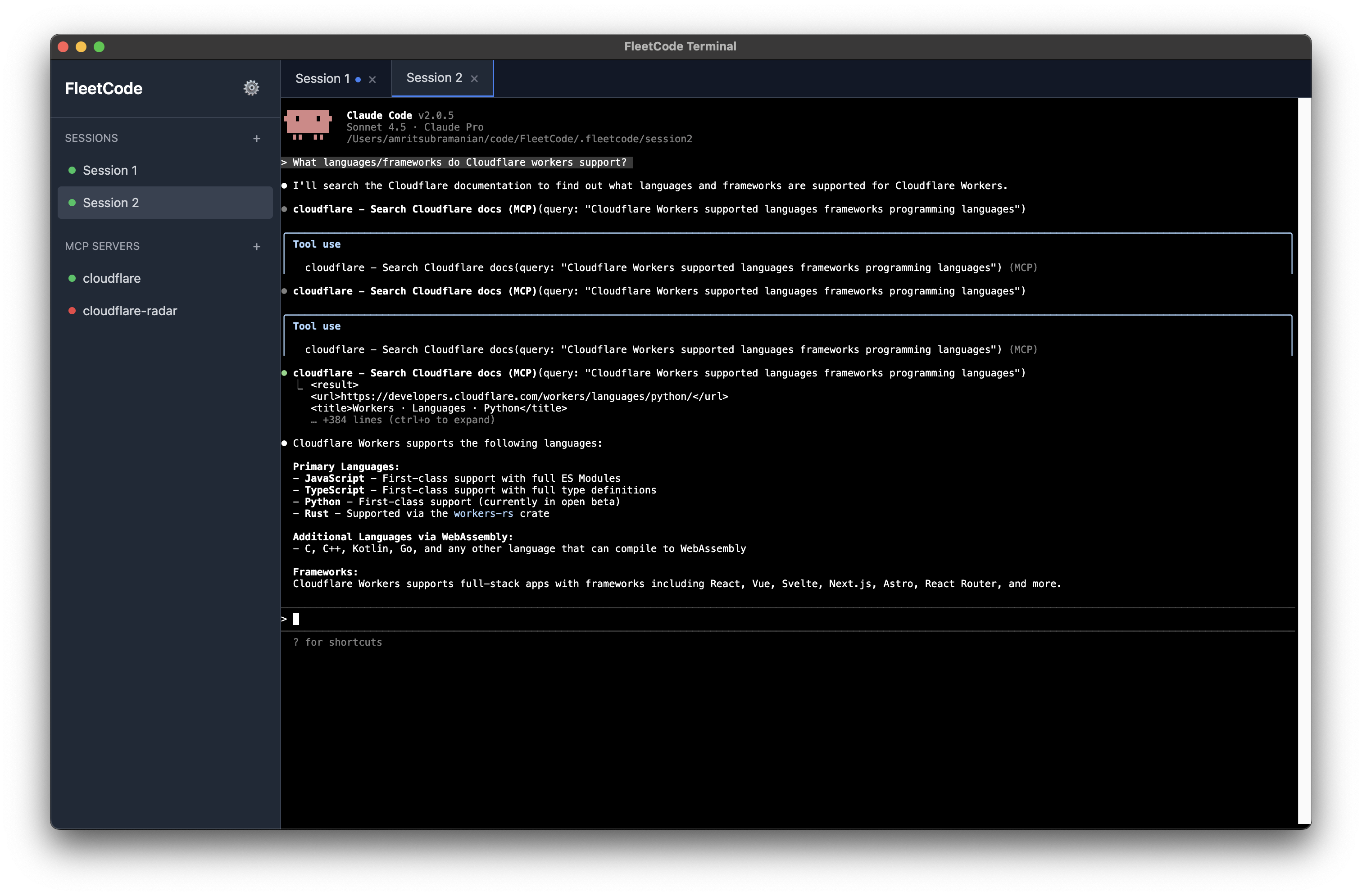 FleetCode