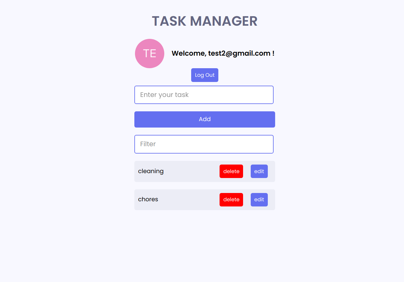 Task Manager screenshot