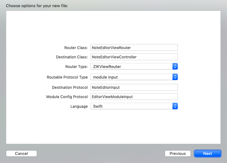 File Template