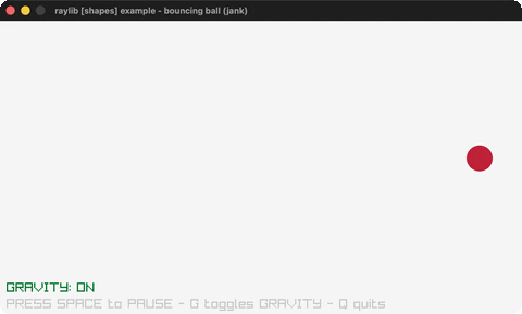 bouncing-ball in jank
