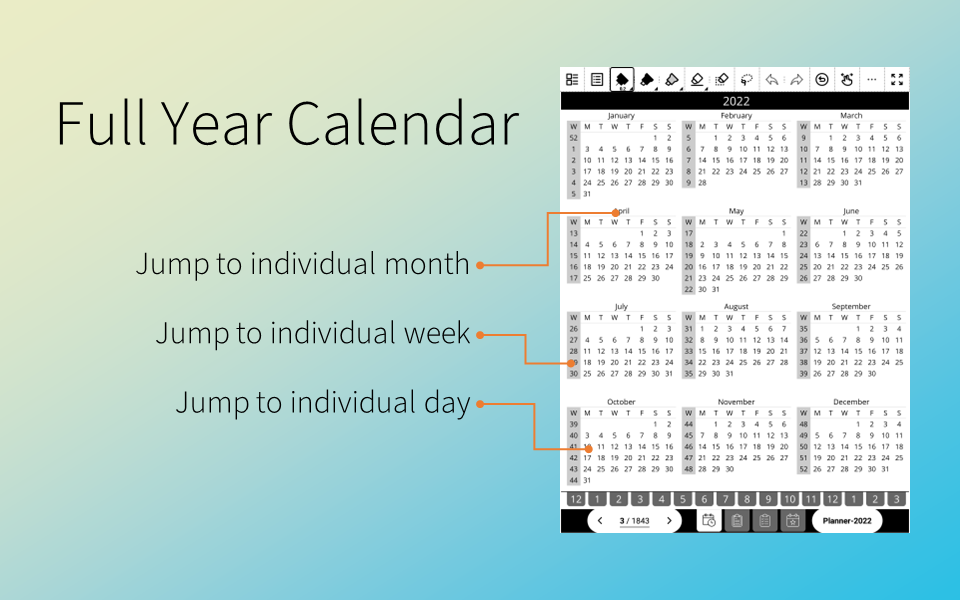 Full Year Calendar