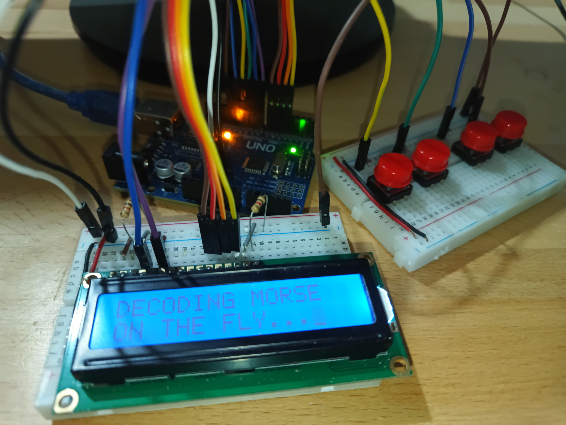 morse decoder for arduino