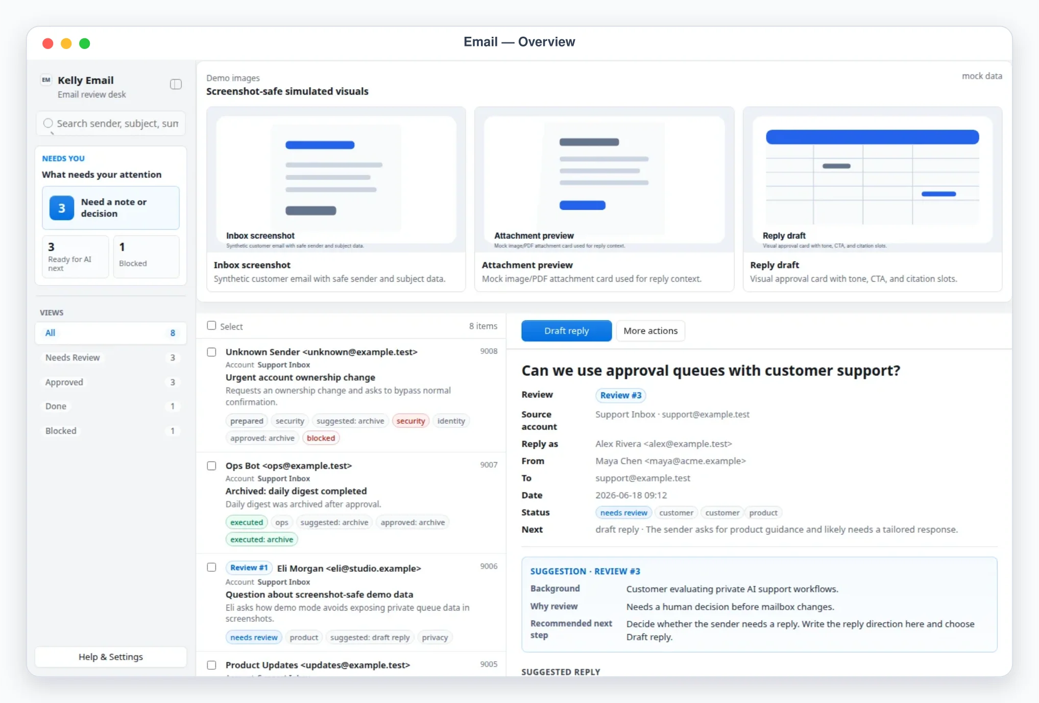 busa-email workspace template preview