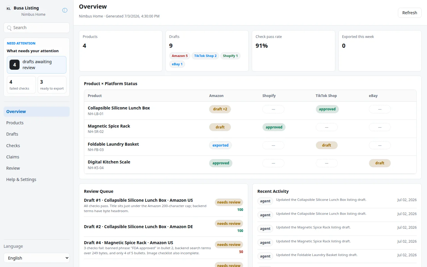 Busa Listing screenshot 6